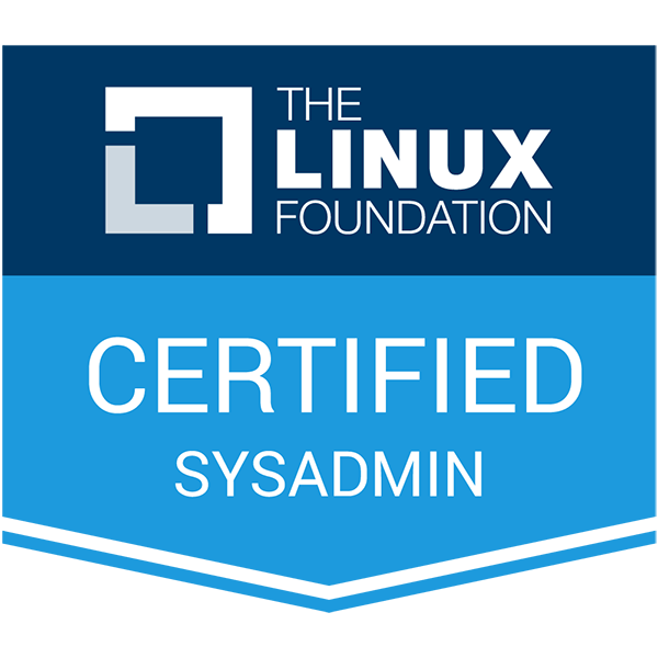 Linux Foundation Certified System Administrator badge